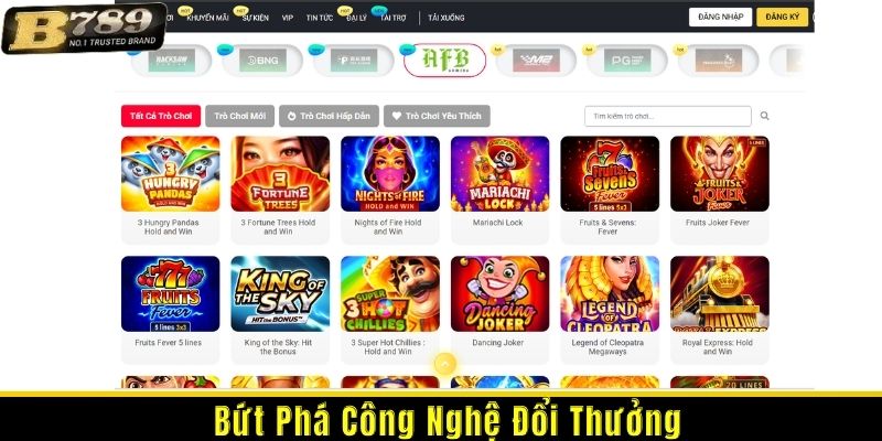 công nghệ nổ hũ đổi thưởng